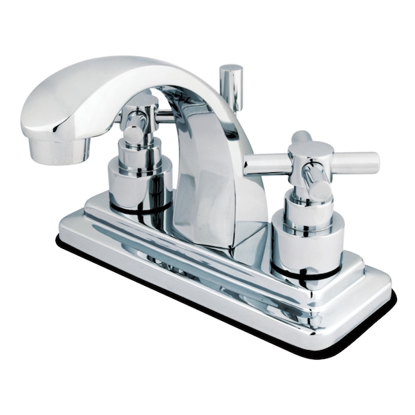 KS4641EX 4" Centerset Bathroom Faucet, Polished Chrome